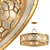 Elegant Allegretto Drum Chandelier 3D model small image 2