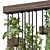 Metal Box Hanging Plants Set 3D model small image 3