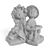 Sculpture Doll 3D Model Statue 3D model small image 4