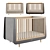 SnuzKot Skandi Cot Bed: Slate 3D model small image 1