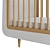 SnuzKot Skandi Cot Bed: Slate 3D model small image 2