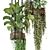 Metal Box Hanging Plants Set 3D model small image 2