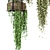 Metal Box Hanging Plants Set 3D model small image 3