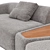 Elegant & Versatile Modular Sofa 3D model small image 3