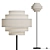 Elegant Miguel Floor Lamp 3D model small image 1