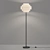 Elegant Miguel Floor Lamp 3D model small image 2
