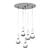 Crystal Bulb Pendant Light 3D model small image 2