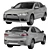 Mitsubishi Lancer 10 3D Model 3D model small image 1