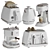 Delonghi Kitchen Appliance Set 3D model small image 4