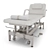 Electric Massage Table DB-9 3D model small image 1