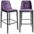 Modern Sonamor Bar Stool Giulia 3D model small image 1