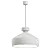 Elegant Opaline Glass Pendant Light 3D model small image 3