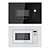 Bosch Serie 2 Built-in Microwave 3D model small image 1