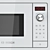 Bosch Serie 2 Built-in Microwave 3D model small image 4