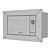 Bosch Serie 2 Built-in Microwave 3D model small image 7