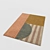 Modern Geometric Design Area Rug 3D model small image 3