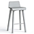 Coastal Timber Bar Stool 3D model small image 3