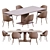 Fly Mario Ruiz Dining Set 3D model small image 3