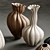 Elegant Decorative Vases Collection 3D model small image 5