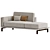 Elegant Modular Sofa Program 3D model small image 1