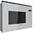 Bosch Serie 6 Built-in Microwave 3D model small image 6