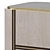 Elegant Frato Kent Bedside Table 3D model small image 3