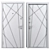 Flash Metal Entry Door Kit 3D model small image 4