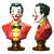 Lifelike Joker Statue 3D model small image 1