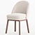 Sleek Wayne Dining Chair 3D model small image 4