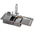 Asras Sink Set Bundle 3D model small image 5