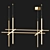 Elegant Coordinates Suspension Light 3D model small image 2