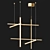 Elegant Coordinates Suspension Light 3D model small image 3
