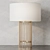 Sleek Minimalist Desk Lamp 3D model small image 5