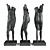 Modern Abstract Male Figure Sculpture 3D model small image 2