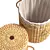 Handwoven Rattan Laundry Baskets 3D model small image 4