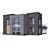 Customizable Villa Model 3D model small image 2