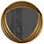 Sleek Giotto Wall Mirror 3D model small image 1