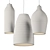 Vakkerlight Concrete Gypsum Pendant Lights 3D model small image 3