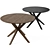 Modern Calverton Dining Table: 120x120cm 3D model small image 4