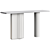 Sleek Marble Modern Console Table 3D model small image 6