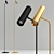 Title: ADLAUG Designer Floor Lamp 3D model small image 4