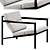 Contemporary Halifax Armchair with Plush Accessories 3D model small image 6