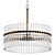 Elegant Kaan 5 Light Chandelier 3D model small image 1