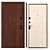  Bulat B-617 Metal Entrance Door 3D model small image 3