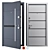 Olymp Bulat Metal Entry Door 3D model small image 1