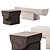 Aurelia Collection: Stylish Seating Set 3D model small image 1