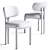 Eco Bay Metal Chair Design 3D model small image 2