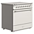 Modern Farmhouse Inspired AGA Range 3D model small image 2