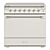 Modern Farmhouse Inspired AGA Range 3D model small image 4