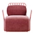 GRILL Armchair with Armrests 2015 3D model small image 4